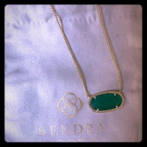 Kendra Scott Dylan Necklace in Green
